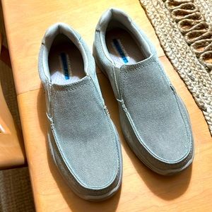 Skecher’s Slip-on Sneakers. Men’s 12. Worn one time. Comfy!